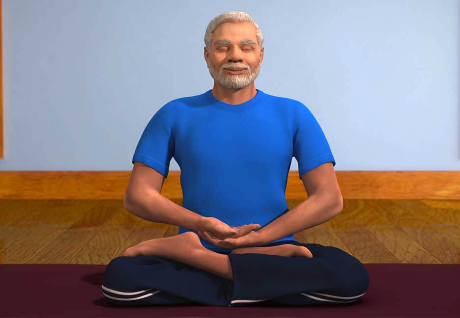 Yoga With Modi